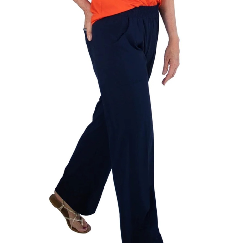 JoFit Navy Wide Leg Golf Pants